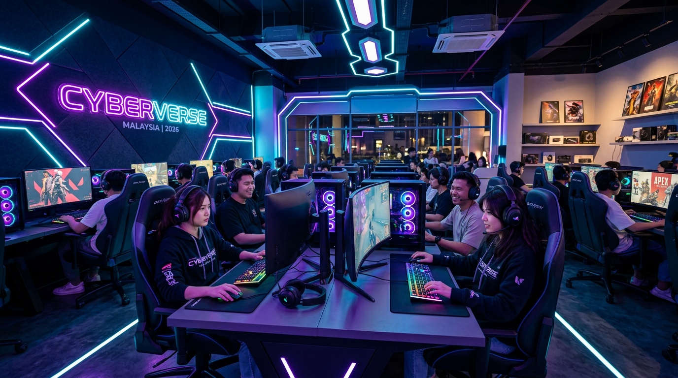 Suasana utama GamerSkopi